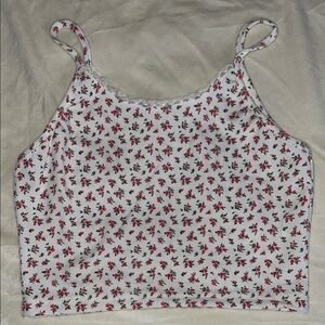 Floral crop top